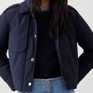 Banana Republic Dark Blue Women's Puffer Jacket